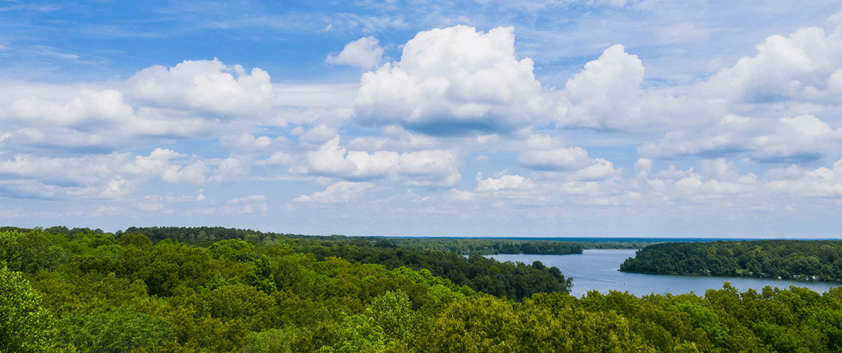 Touch of Nature lands and water