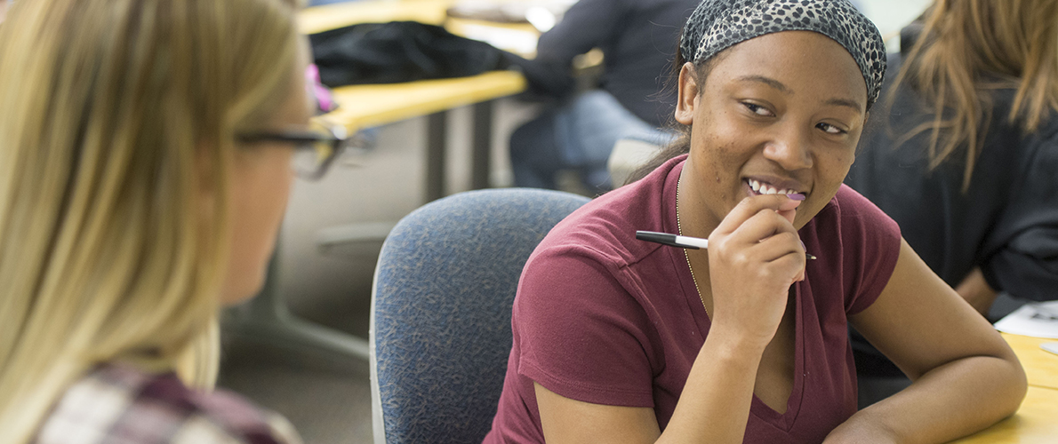 SIU Communication Studies students in a classroom