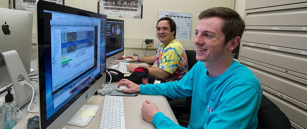 SIU Journalism Students Working