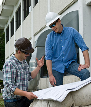 SIU TRM students review Blue Prints