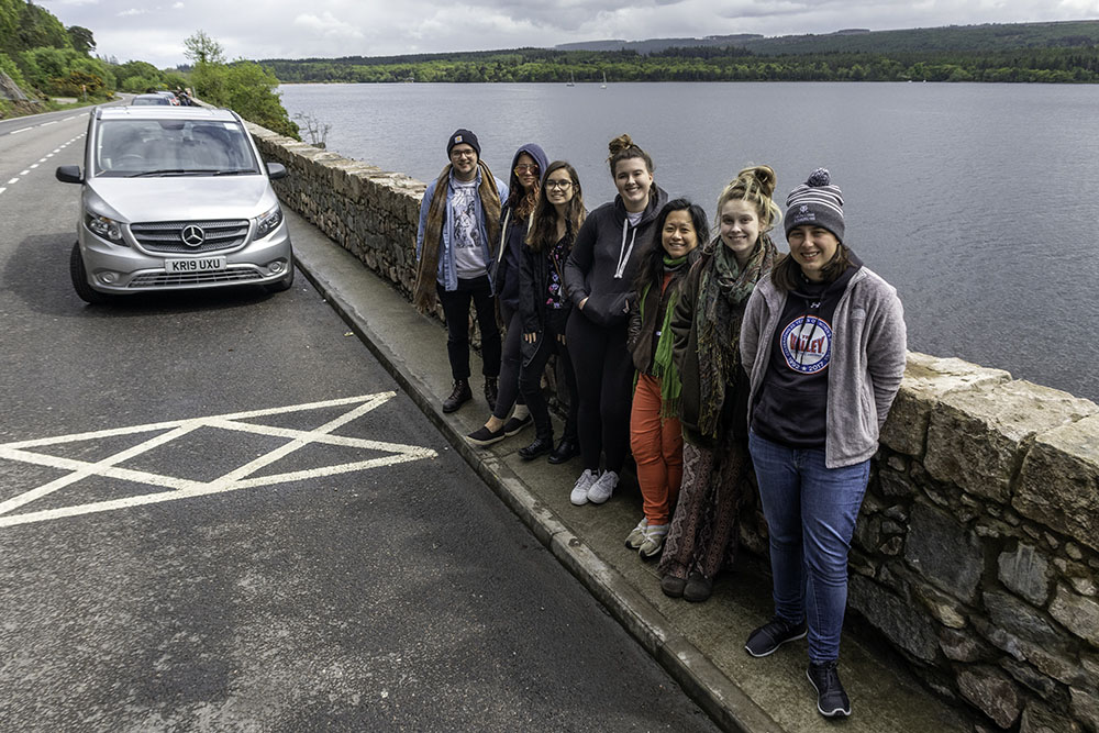 SIU Program participants, Loch Ness