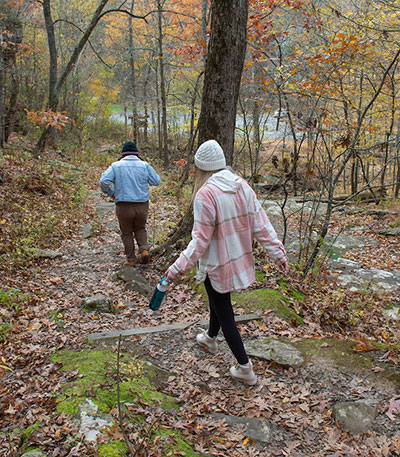 SIU Students Hiking