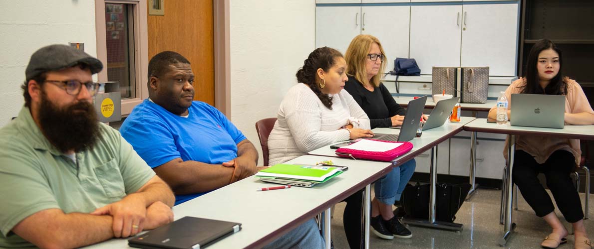 SIU Education graduate students in classroom