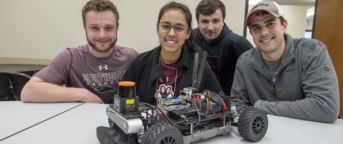 SIU Engineering Science with Car they programmed