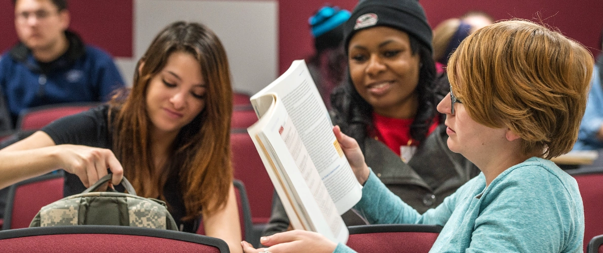 student lecture breakout group