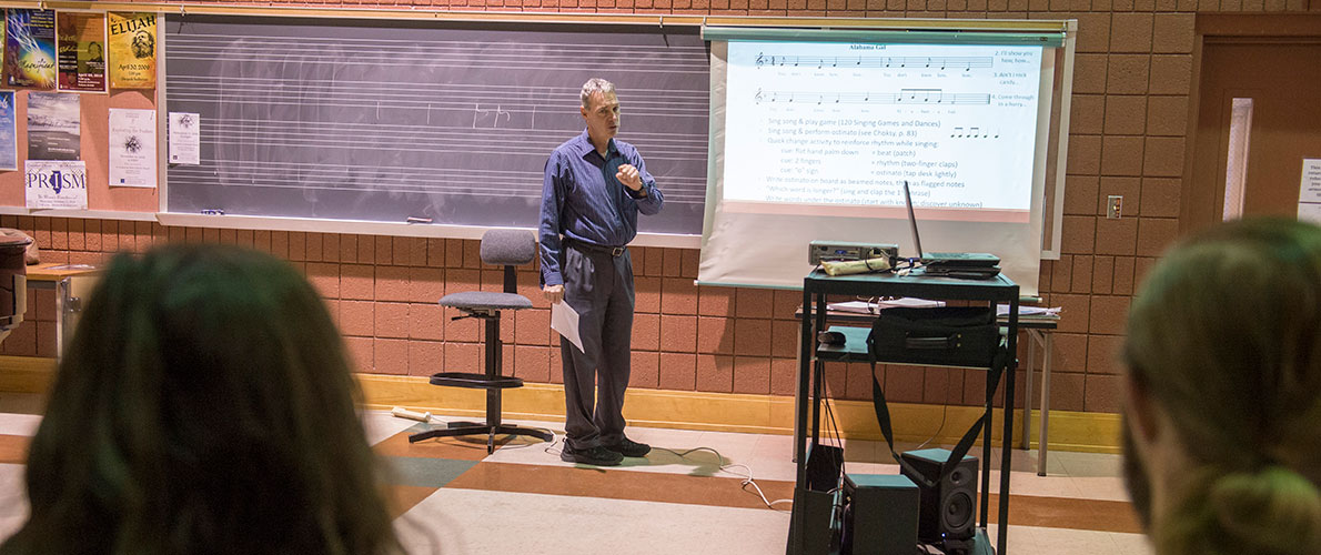 SIU Music History  Classroom