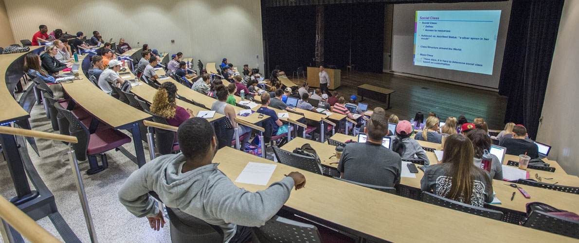 MBA lecture hall