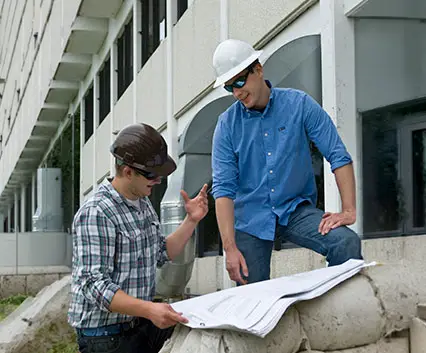 SIU TRM students review Blue Prints